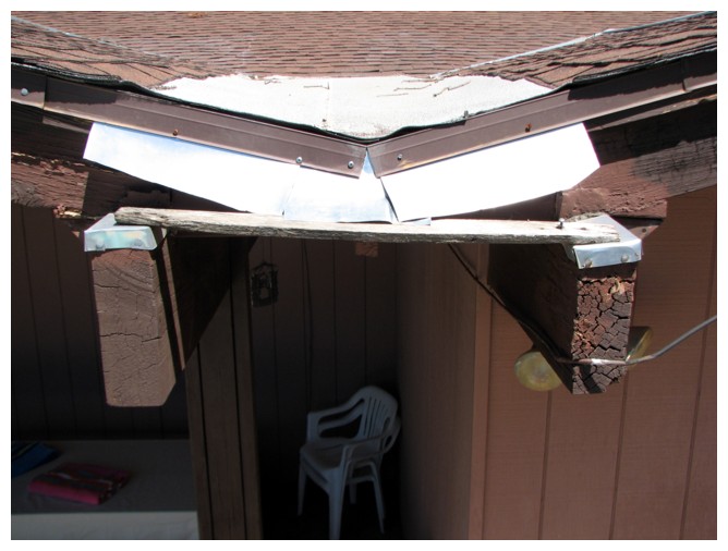 Failed Roof Beam Repair 5